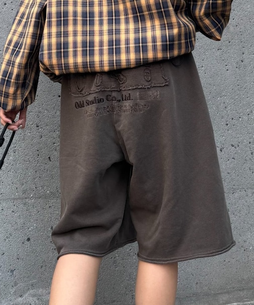 【CIAOPANIC TYPY】【OddStudio】ロゴスウェットハーフパンツ