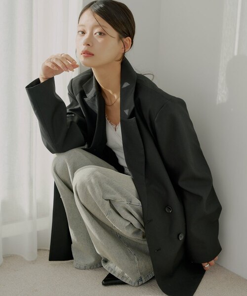 Chico】ビッグショルダールーズスーツジャケット｜パルグループ