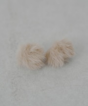【Chico】ファーパールピアス