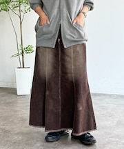 コーデュロイマーメイドスカート