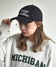 メタルフレームリムレスメガネ