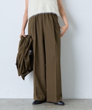 【Kastane】【WHIMSIC】ルーズフィットイージースラックス