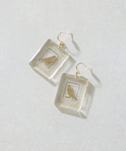 【ear PAPILLONNER】ピクチャーフレームピアス