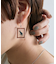 【ear PAPILLONNER】ピクチャーフレームピアス