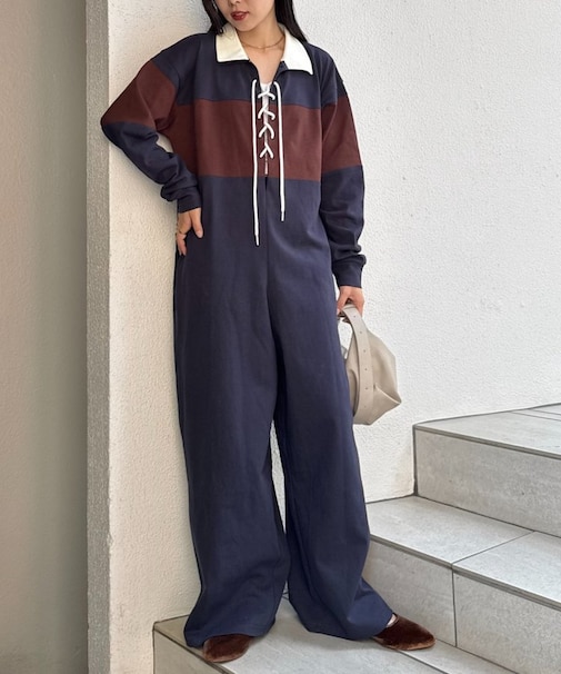 【CIAOPANIC TYPY】レースアップラガーオールインワン