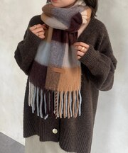 フリンジボリュームマフラー