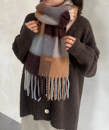 フリンジボリュームマフラー