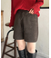 ニットショートパンツ