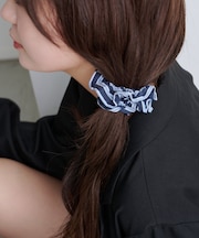 【Kastane】【fiw.】ストライプminiシュシュセット