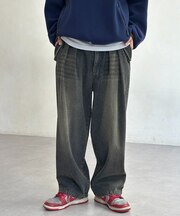 裏起毛ミリタリーデニム