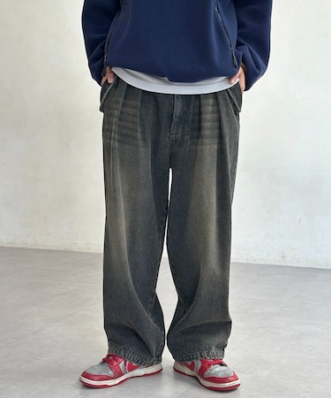 裏起毛ミリタリーデニム