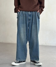 裏起毛ミリタリーデニム