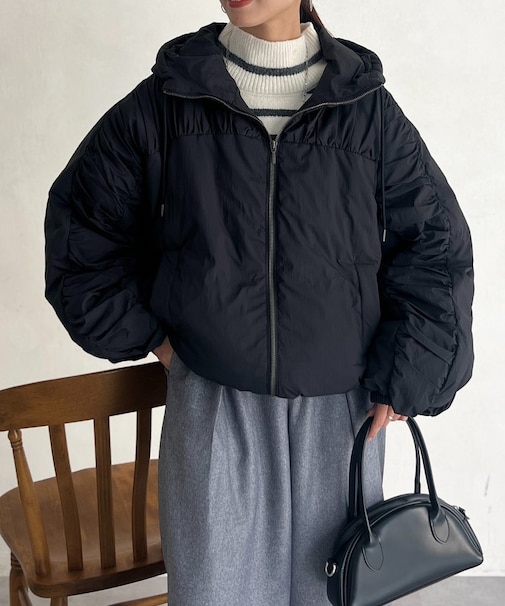 ティアードギャザーダウン