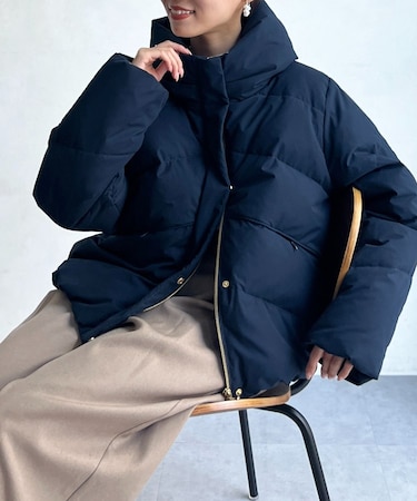 ボリュームネックストレッチダウン