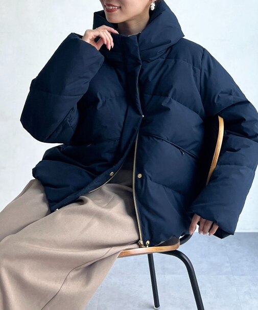 ボリュームネックストレッチダウン