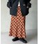 チェック柄マーメイドスカート