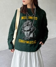 偉人モヘアライクニット