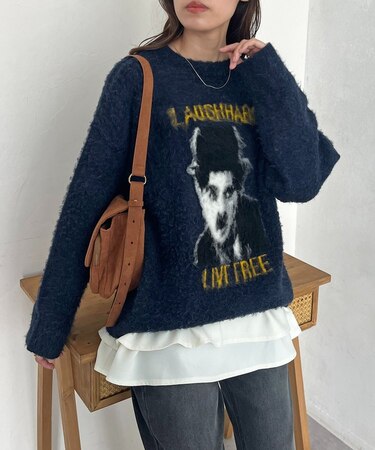 偉人モヘアライクニット