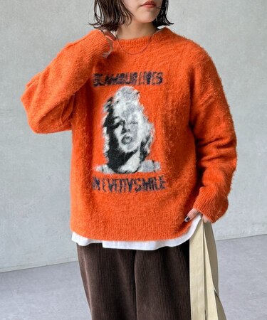 偉人モヘアライクニット