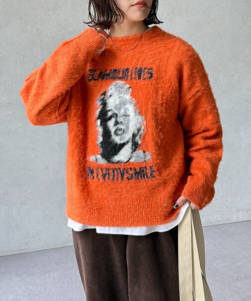 偉人モヘアライクニット