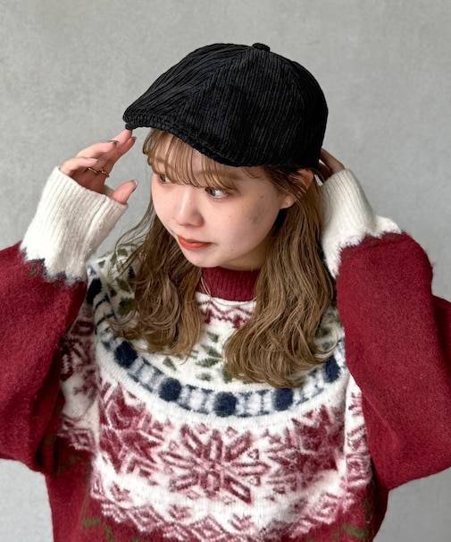 コーデュロイハンチング