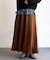 サテンバルーンスカート