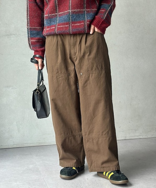 ダックダブルニーパンツ