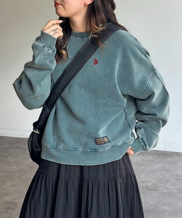 【U.S. POLO ASSN. 】裏起毛パウダースウェット