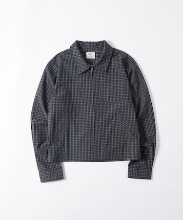 【WHO'S WHO gallery】KOOKYNチェックジップシャツ