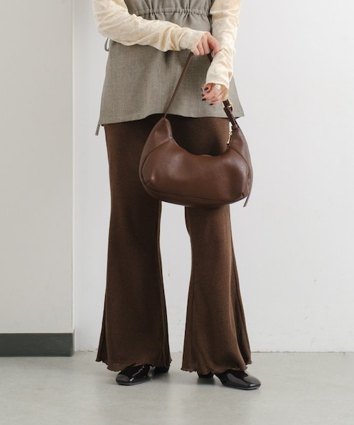 【Kastane】ワッフルフレアパンツ