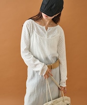 【mystic】シアーキャミワンピース