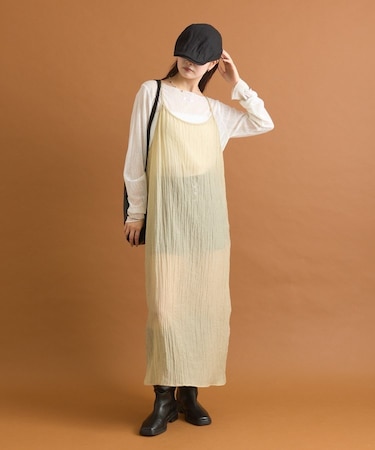 【mystic】シアーキャミワンピース