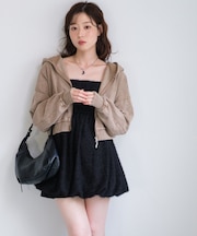 【Kastane】ダブルZIPスウェットパーカー