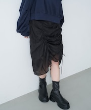 【Kastane】シアーシャーリングスカート