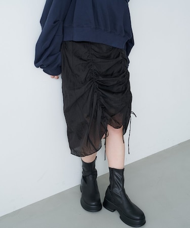 【Kastane】シアーシャーリングスカート