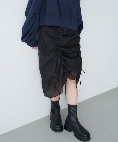 【Kastane】シアーシャーリングスカート