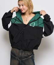 【WHO'S WHO gallery】ナンバリングナイロンパーカー