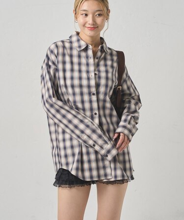 【WHO'S WHO gallery】アソートチェックシャツ