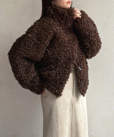 プードルファーミドルジャケット