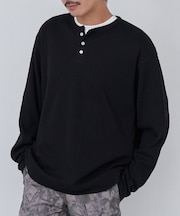 【Kastane】BM ワッフルラウンドヘンリー