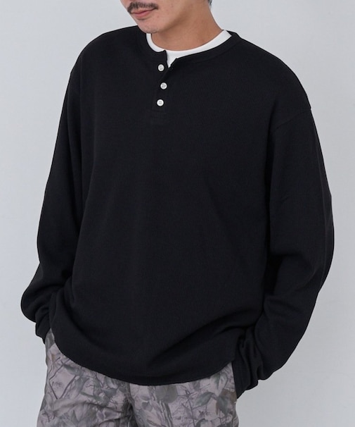 【Kastane】BM ワッフルラウンドヘンリー