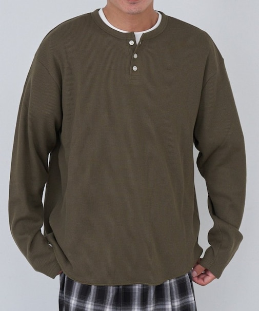 【Kastane】BM ワッフルラウンドヘンリー