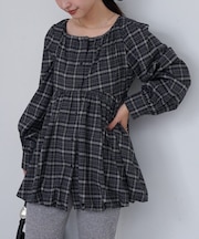 【Kastane】B スクエアバルーンチュニック