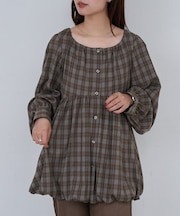 【Kastane】B スクエアバルーンチュニック