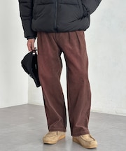 フェードコーデュロイイージーパンツ