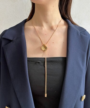 【heilly】ニュアンスモチーフループタイ