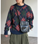 モヘアライクチェックニットプルオーバー