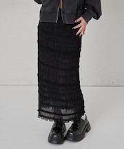 【WHO'S WHO gallery】スタンドフリルナロースカート