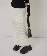 【WHO'S WHO gallery】スタンドフリルナロースカート