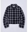 【WHO'S WHO gallery】チェックジップブルゾン